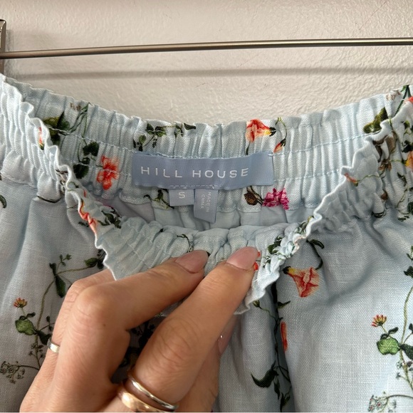 Hill House Home Pond Floral Linen Paz Skirt - Picture 5 of 7